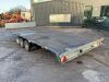 UNRESERVED Graham Edwards FB3518T Tri Axle Flabed Trailer (18ft x 4ft) - 3