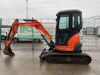 2013 Kubota U25-3EU Zero Tail Excavator c/w Bucket - 2