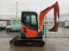 2013 Kubota U25-3EU Zero Tail Excavator c/w Bucket - 5