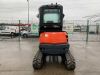 2013 Kubota U25-3EU Zero Tail Excavator c/w Bucket - 9