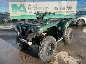 UNRESERVED 2018 Yamaha Grizzly YFM700 4WD Quad