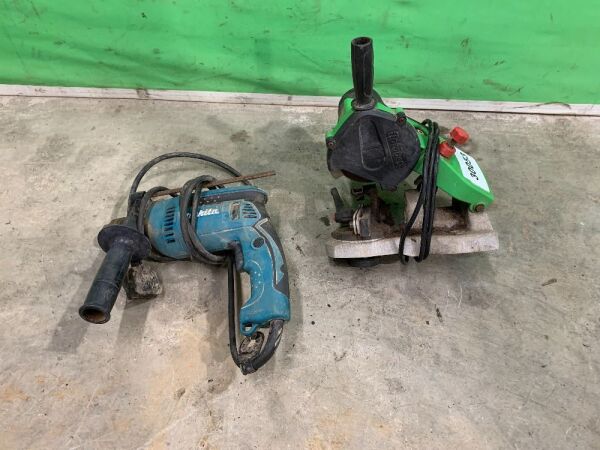 Makita Drill & Chain Grinder