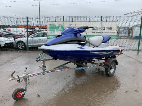 UNRESERVED 2003 Seadoo GTX Jet-Ski c/w Trailer - 95.8Hrs