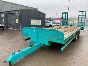 UNRESERVED Chieftain Twin Axle Tractor Low Loader c/w Ramps