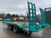 UNRESERVED Chieftain Twin Axle Tractor Low Loader c/w Ramps - 3