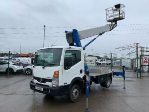 2011 Nissan Cabstar 35.13 c/w 2011 Palfinger P260 26M Hoist