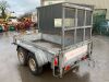 Indespension G2084 Twin Axle 8x4 Plant Trailer - 3