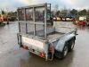 Indespension G2084 Twin Axle 8x4 Plant Trailer - 5