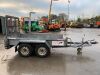 Indespension G2084 Twin Axle 8x4 Plant Trailer - 6