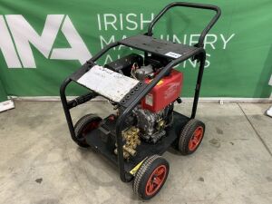 UNRESERVED Lifan 3600PSI Diesel Pressure Washer c/w Keystart