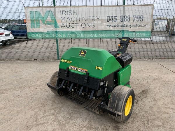 John Deere 800 Aercore Pedestrian Aerator