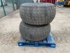 2 x Galaxy Flotation Tyres (22.5 x 16.1) - 4