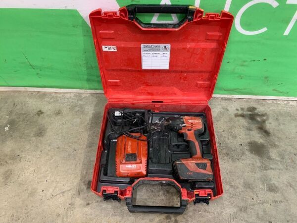 Hilti Impact Gun c/w Battery & Charger