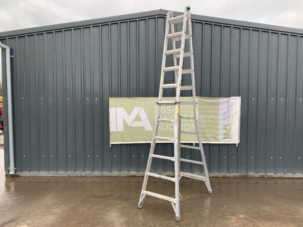 Telescopic Aluminium Combination Ladder