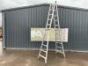 Telescopic Aluminium Combination Ladder