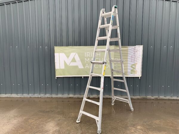 Telescopic Aluminium Combination Ladder