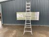 Telescopic Aluminium Combination Ladder - 2