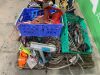 UNRESERVED 2 x Pallets Of Tools & Equipment To Include: Ext Reels, Axle Stands, Bottle Jacks, Cables - Lights & More - 2