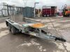 UNRESERVED Ifor Williams GX84 8X6 Twin Axle Plant Trailer - 7