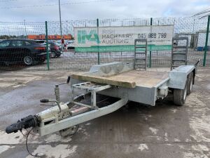 Indespension V675 10x8 Twin Axle 3.5T Plant Trailer