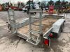 UNRESERVED Indespension V675 12x8 Twin Axle 3.5T Plant Trailer - 5