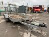 UNRESERVED Indespension V675 12x8 Twin Axle 3.5T Plant Trailer - 7