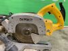 UNRESERVED Dewalt 110v Chopsaw - 2