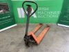 Orange Pallet Truck