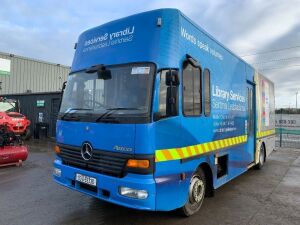 UNRESERVED 2003 Mercedes Benz Atego 1318 148 Library Bus