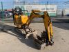 UNRESERVED JCB 8008 Micro Excavator c/w 5 x Buckets - 6