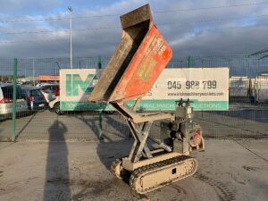 UNRESERVED 2016 Slanetrac HT1000 1T High Tip Tracked Pedestrian Dumper