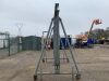 Height Adjustable Portable Gantry Crane On Castors - 7