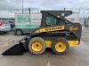 UNRESERVED 2007 New Holland LS150 Skidsteer c/w Bucket & Forks - 3