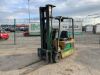 1996 Caterpillar EP15T 1.5T Electric Forklift c/w Charger