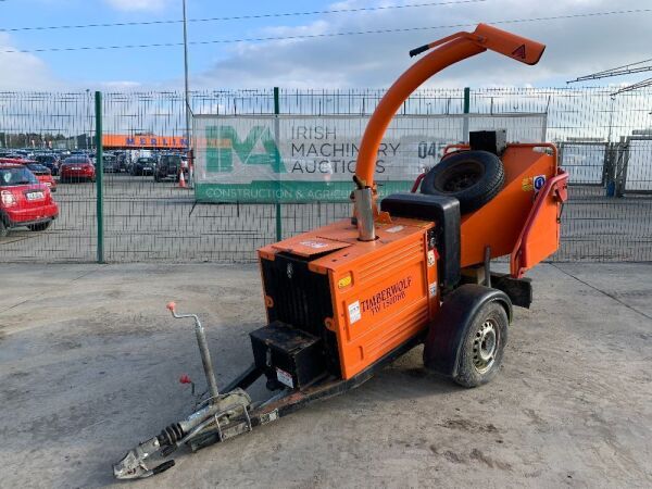 UNRESERVED 2006 Timberwolf TW150DHB Fast Tow Diesel Wood Chipper