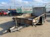 Ifor Williams GD126G 12 x 6 Twin Axle 3.5T Plant Trailer