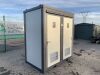 UNRESERVED NEW/UNUSED 2020 Bastone Portable Double Toilet Unit - 7