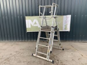 Extendable Platform Ladder