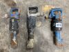 UNRESERVED 3 x MacDonald Pneumatic Breakers