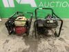 UNRESERVED 2 x Honda Petrol Water Pumps