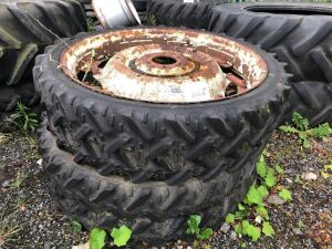 Full Set Of Kleber Row Crop Tyres & Rims