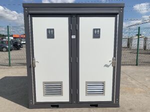 UNRESERVED - UNUSED Bastone Portable Double Toilet Unit