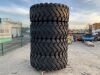 UNRESERVED NEW/UNUSED 4 x Dump Truck/Loader Tyres 26.5 x 25 x 28 PR - 4