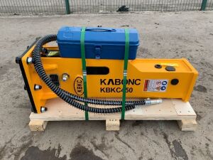 UNUSED Kabonc KBKC450 Hydraulic Breaker c/w Chisel & Pipes