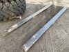 UNRESERVED Set Of 10FT Extension Forks To Suit Forklift/Teleporter - 2