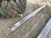 UNRESERVED Set Of 10FT Extension Forks To Suit Forklift/Teleporter - 4