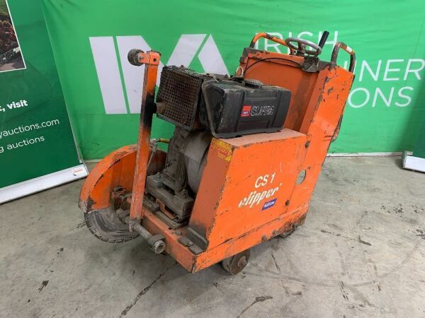 Clipper CS1 Diesel Roadsaw c/w Blade