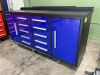 UNRESERVED NEW/UNUSED Steelman 7FT Portable Work Bench c/w 10 x Drawers - 2