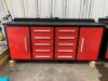 UNRESERVED NEW/UNUSED Steelman 7FT Portable Work Bench c/w 10 x Drawers