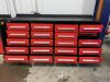 UNRESERVED NEW/UNUSED Steelman 7FT Portable Work Bench c/w 20 x Drawers (With Anit Slip Matts) - 4